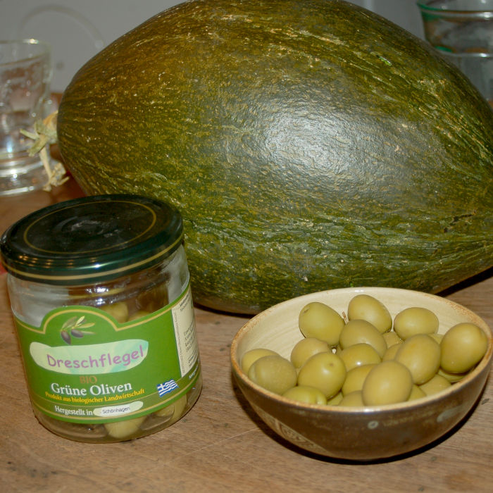 Kürbis Vert Olive (Grüne Olive)